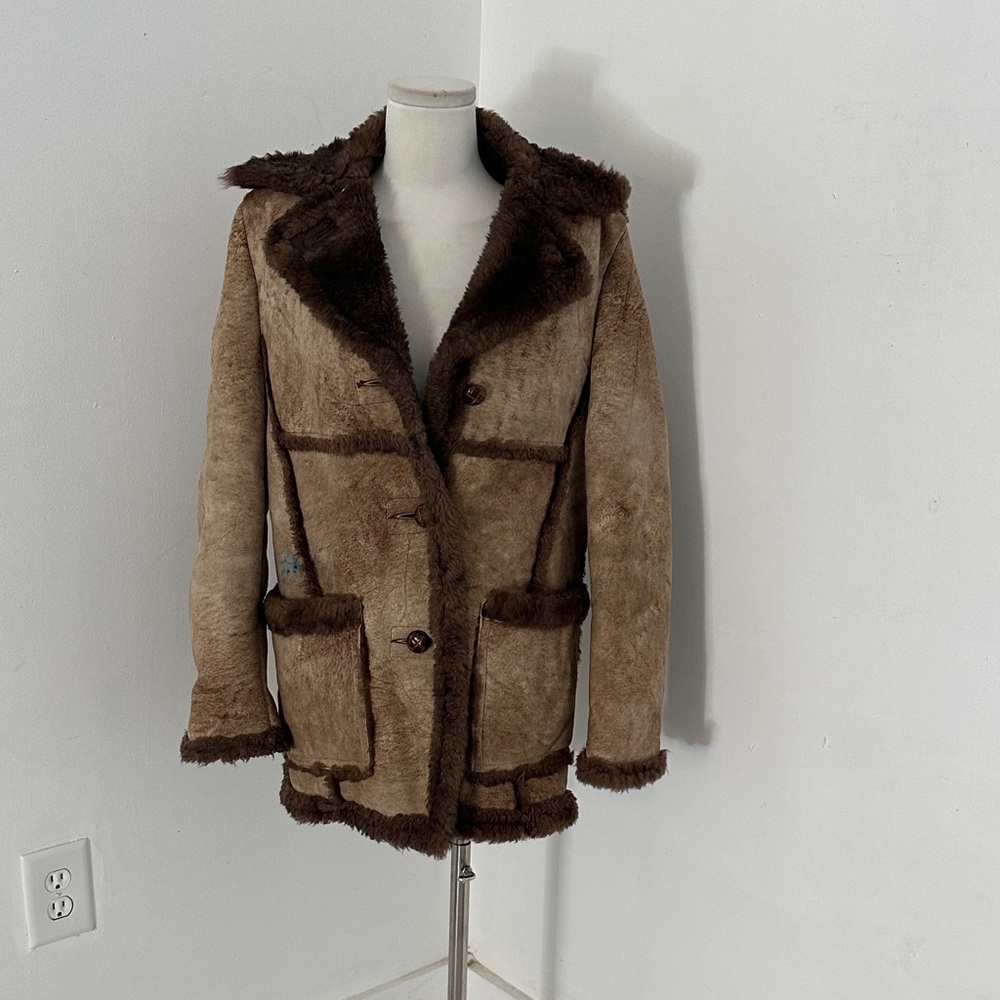 Schott NYC Real Shearling Jacket